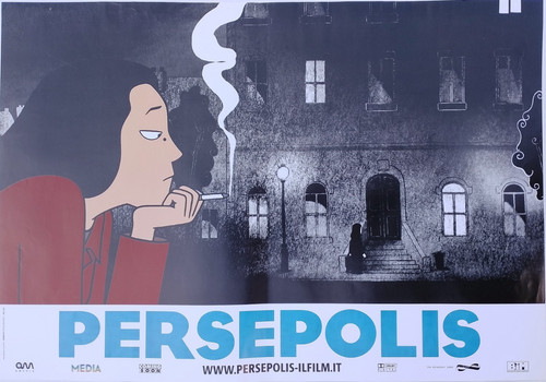 Persepolis fotobusta - fotobusta, d