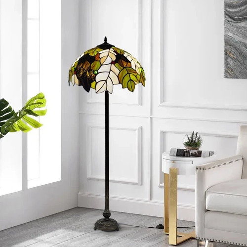 Lampada terra stile tiffany - lampada,