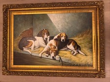 Quadro stampato di cani