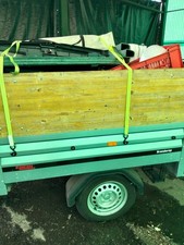 Gancio traino + carrello per auto, grigio in  buone condizioni 