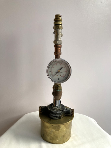 Lampada industriale upcycled - lampada,