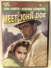Meet John Doe (DVD, 2008) Gary Cooper Barbara Stanwyck Extras Brand New Sealed