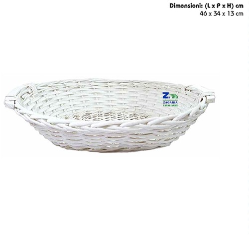 Cesta cesto cestino ovale - cesto,