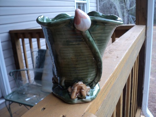 Fioriera vaso ceramica a - fioriera/vaso, in
