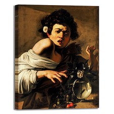 Caravaggio ragazzo morso da