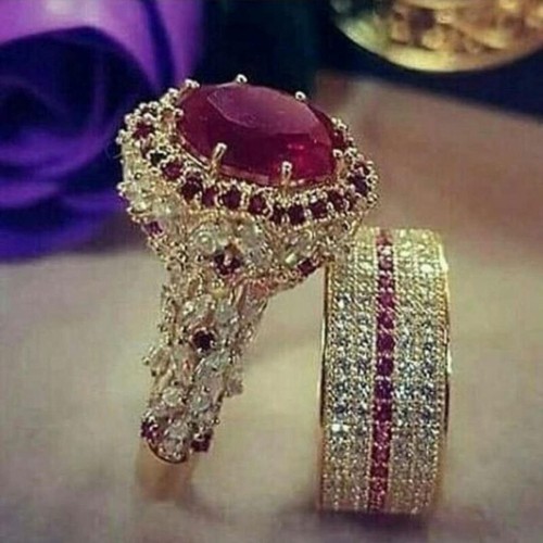 Anelli diamanti eleganti - diamanti,