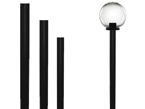 Pali lampioni globo nero - globo,