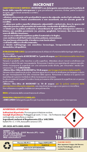 Detergente pavimenti gres