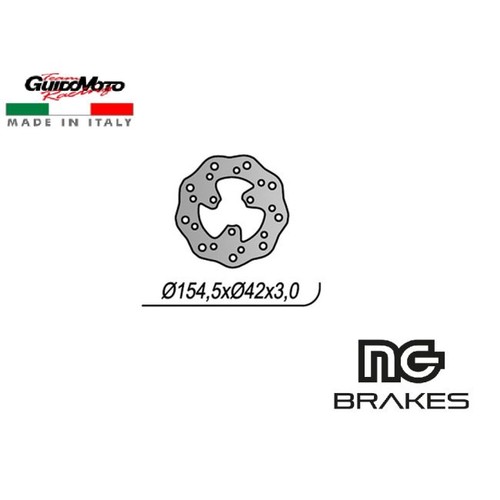 Disco freno anteriore 154 5 - disco,
