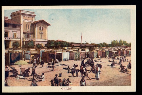 Grado la spiaggia - grado, (gorizia).