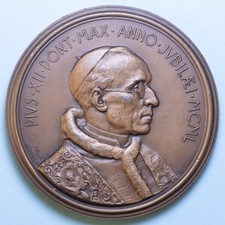 PIO XII MEDAGLIA 1950 ANNO