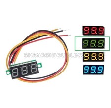 Voltmetro 0,28" 3 Fili LED DC