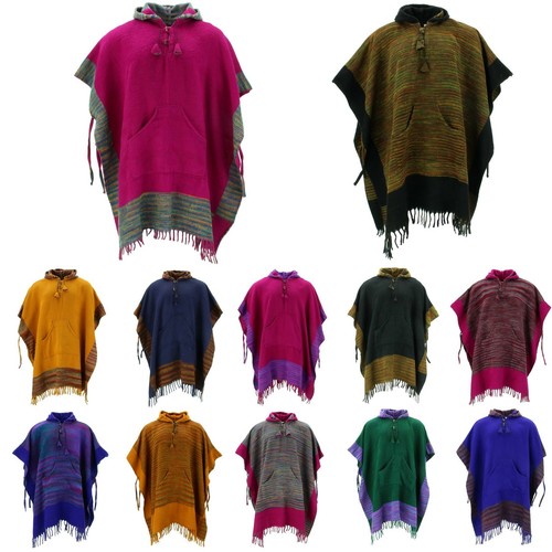 Poncho tibet morbido - morbido, vegano