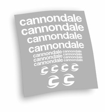 Cannondale kit adesivi logo