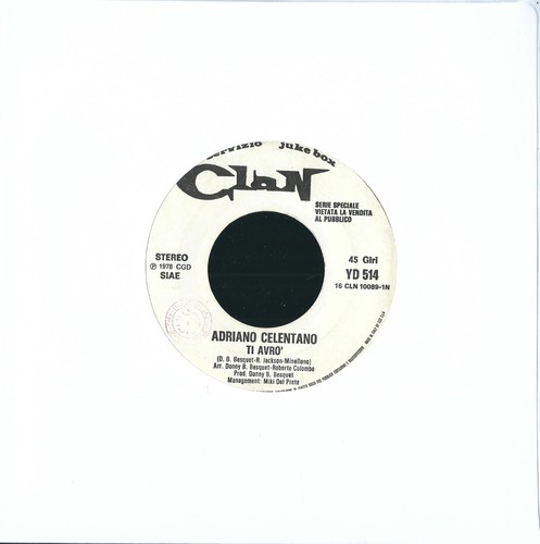 Disco giri adriano - giri,