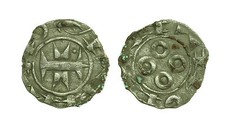 pcc1166_2)  Francia o Italia Meridionale Aree Francofone OBOLO Melgueil gr 0,58