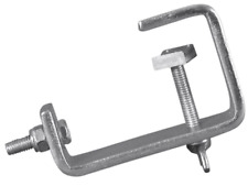 GANCIO a caduta TH-40 per tubolare 40 mm diametro supporto luci per palo dj da