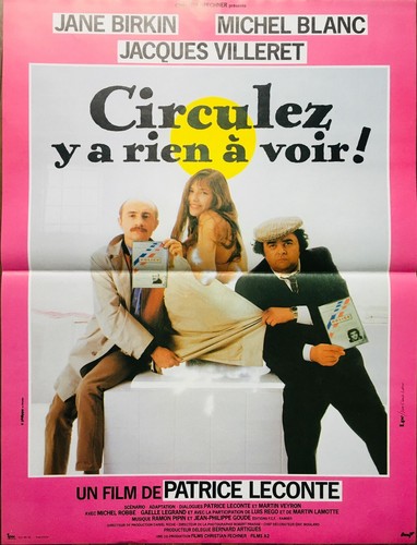 Affiche cinéma circulez - affiche,