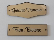 TARGA TARGHETTA  FUORI PORTA