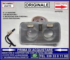 PLAFONIERA LUCE INTERNA CORTESIA 2 LUCI + MICROFONO ALFA ROMEO GT 147