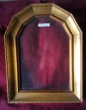 ORIGINALE CORNICE VINTAGE DORATA POLILOBATA  AL VERTICE X COLLEZIONISTI