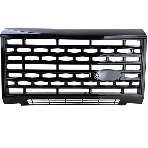 Griglia radiatore nera lucida
