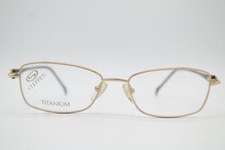 Occhiali Stepper SI-3130 Titanio Oro Bronzo Ovale Montatura Nuova