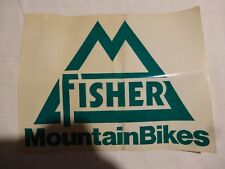Adesivo Nos Fisher mountain bike ciclismo. Cannondale,specializzato,gigante,scott.