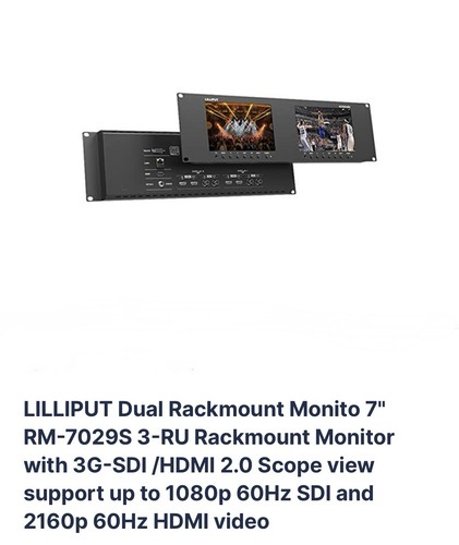 Lilliput 7029s dual lcd - lilliput, 7"