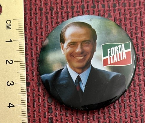Spilla silvio berlusconi - spilla,