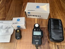 Minolta Auto Meter IV F, con