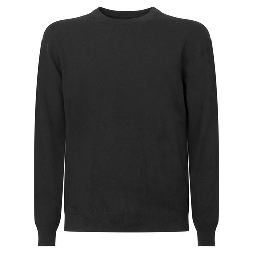 Masq maglione girocollo - girocollo, nero