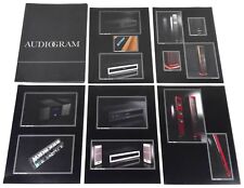 AUDIOGRAM - ORIGINAL BROCHURE - HI FI - RARE - 6 PAGINE 