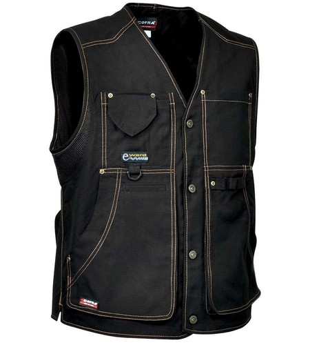 Gilet multitasche tessuto - tessuto, 100%