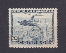 ESPAÑA 1935 Autogiro (fondo