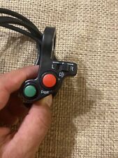 Pulsante Manubrio Comando 22mm Accensione / spegnimento moto Frecce Interruttore