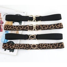 Cintura elastica stampa bla e