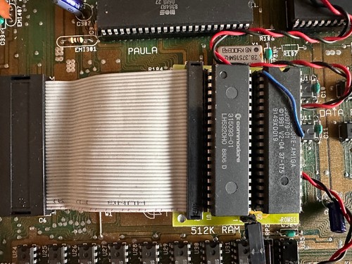 Scheda madre amiga 500 rev - scheda,