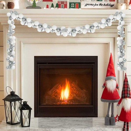 Ghirlanda palline natale - ghirlanda,