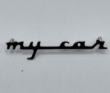 Scritta Cromata MY CAR Francis