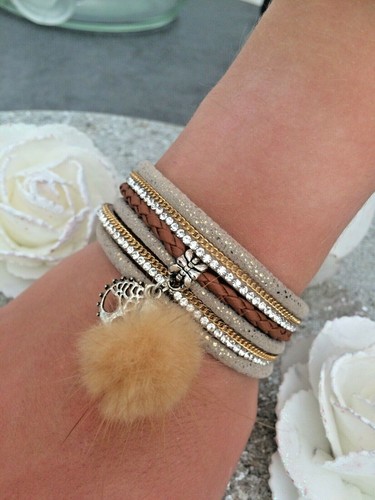 Bracciale donna similpelle - donna,