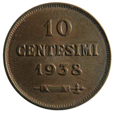 Moneta 10 Centesimi San Marino