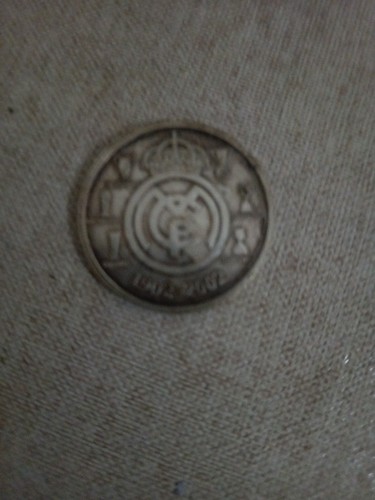 Moneda centenario real madrid - real,