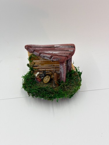Presepe artigianale con base - artigianale,