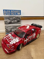 Tamiya Alfa Romeo 155 V6 TI RC Radiocomando Auto JUNK