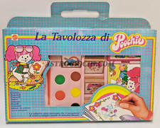MATTEL LA TAVOLOZZA DI POOCHIE VINTAGE 1984 NEW IN BOX