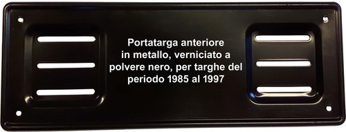 Portatarga cornice anteriore - portatarga/cornice,