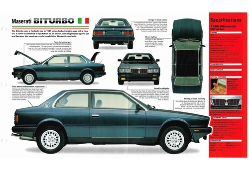 1981 1995 maserati biturbo - 1981-1995,