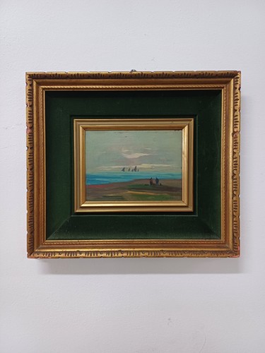 Renato natali marina - olio, su