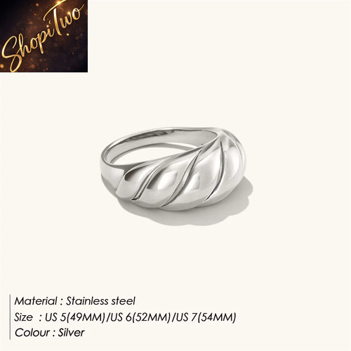 Anello emanco stile semplice - anello,
